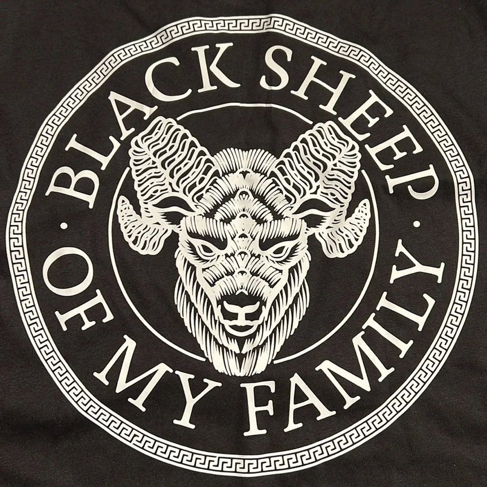 Ink Addict. Black Sheep. Crop Tshirt. Women’s Small. NWT - Picture 5 of 5